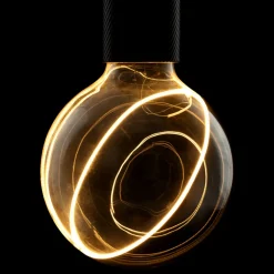 Segula LED Illusion G125 E27 5W Diagonal klar/røget