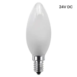 Segula LED-kertepære E27 24V DC 3W 927 ambient mat
