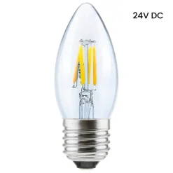 SEGULA LED-kertepære E27 3 W 927 filament ambient