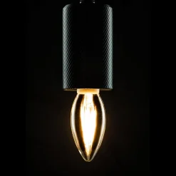 SEGULA LED-kertepære GU10 3W filament dim 2.200 K
