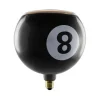 Segula LED-kugle Flydende Billard sort 8, E27, G200 4 W 922