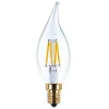 SEGULA LED-lys vindstød E14 3W 2.200 K filament