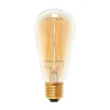 Segula LED-pære E27 ST64 5W 2.200K guld/guld dæmpbar