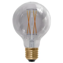 SEGULA LED-pære E27 5 W G80 1.900 K dæmpbar smoke