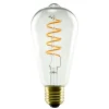 SEGULA LED-pære E27 3,2 W 922 rustik klar, dæmpes