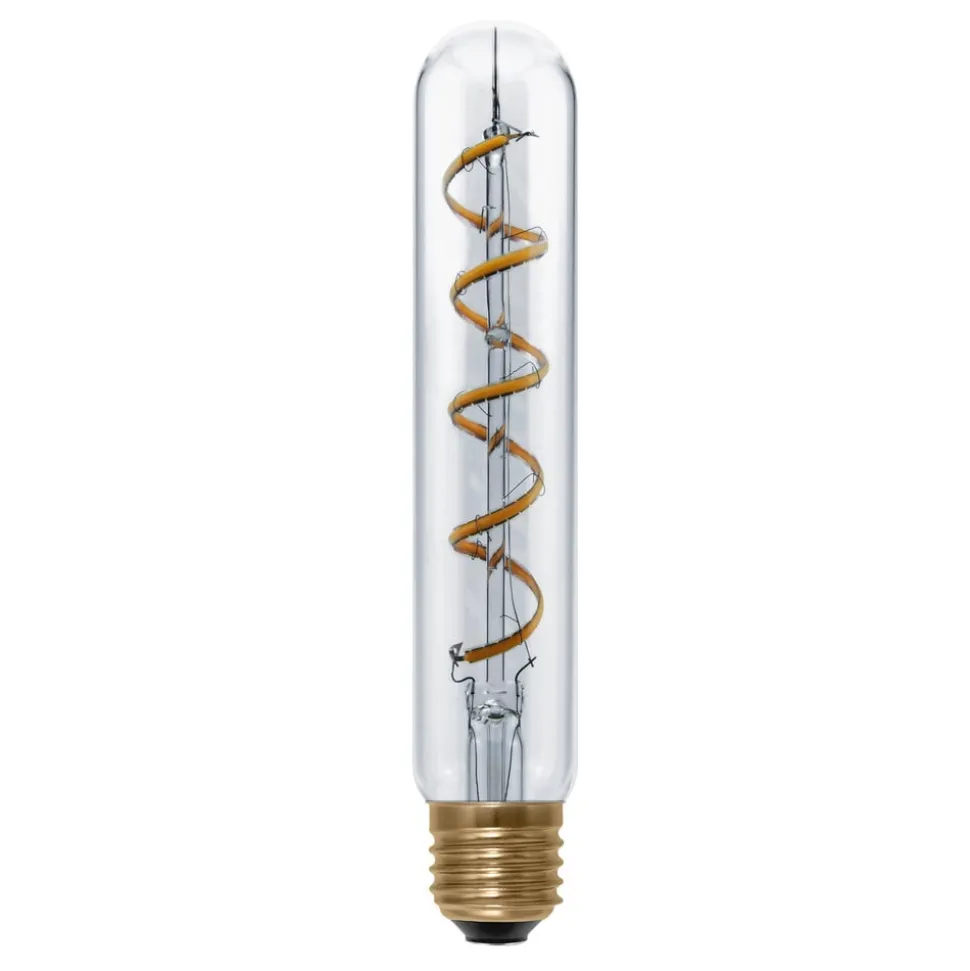 SEGULA LED-pære Tube Curved E27 6,5 W 1.900 K