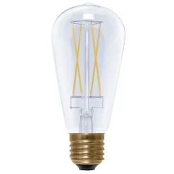 SEGULA rustik LED-pære Long Style E27 5 W klar