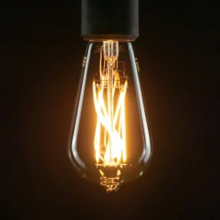 SEGULA rustik LED-pære Long Style E27 5 W klar