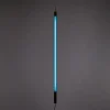 SELETTI LED-lampe Linea, blå, trædetaljer, universal