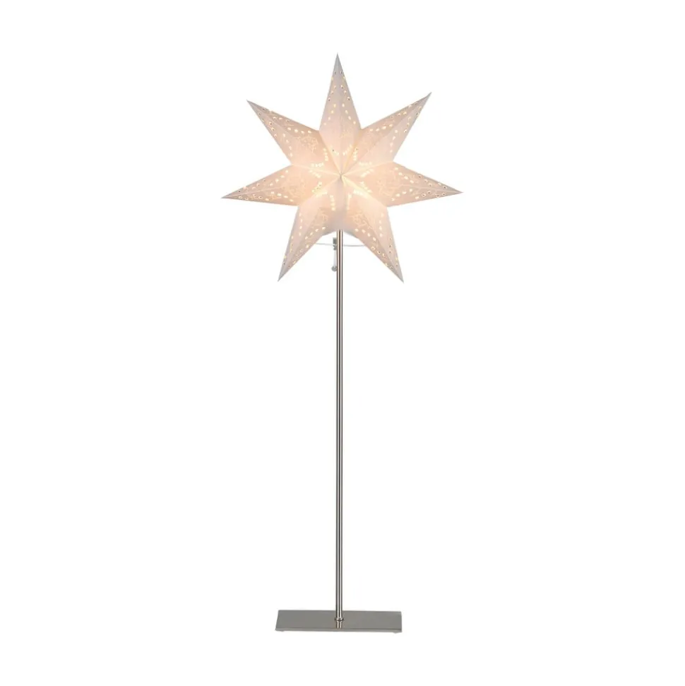 Sensy stående stjerne mini, højde 83 cm, creme