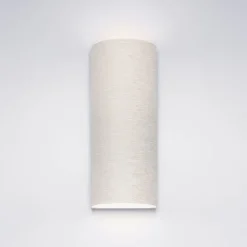 serien.lighting Club LED-væglampe, aluminium/grå