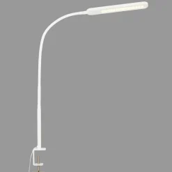 Servo LED-klemmelampe, kan dæmpes, CCT, hvid