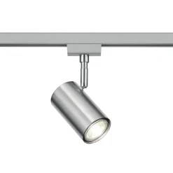 Skinnespot DUOline 782401, Ø 6 cm, nikkel, 2-faset, GU10