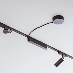 Skinnesystem 48V Lumaro spots 16-flg. sort Ø4cm dæmpbar