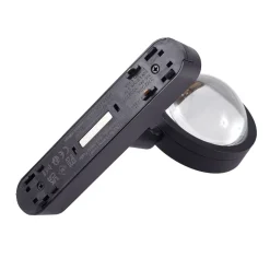 Skinne system 48V Lumaro, spots, 5 lyskilder, sort, Ø 7,3cm