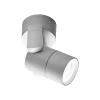 Skiros udendørs spotlampe, IP55, grå