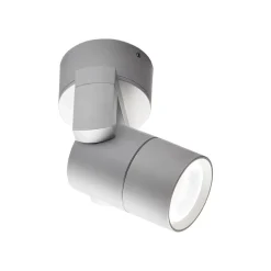 Skiros udendørs spotlampe, IP55, grå