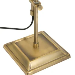 Skrivebordslampe Ancilla justerbar bronze/gul