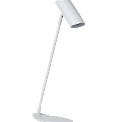Skrivebordslampe i hvidt metal Hester