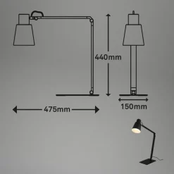 Skrivebordslampe 7467015 i sort