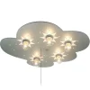 Sky loftlampe titanium, 5 lyskilder 20 LED-punkter