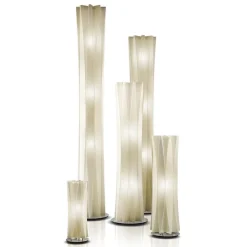 Slamp Bach gulvlampe, højde 161 cm, guld