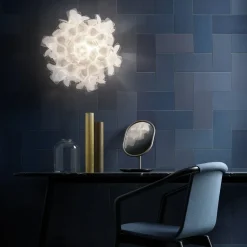 Slamp Clizia Mama Non Mama væglampe hvid Ø53cm