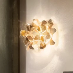 Slamp Clizia Mama Non Mama væglampe 32x28cm guld