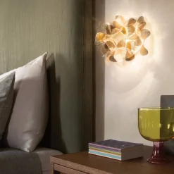 Slamp Clizia Mama Non Mama væglampe 32x28cm guld