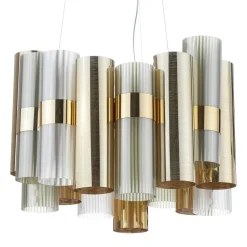 Slamp La Lollo M LED-hængelampe, guld