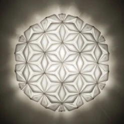 Slamp La Vie L loftlampe, bredde 71 cm, hvid