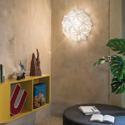 Slamp La Vie M loftlampe, bredde 47 cm, hvid