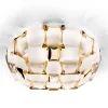 Slamp Mida væglampe, 50 cm, hvid-guld