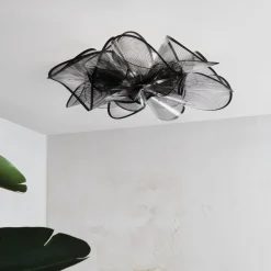 Slamp Étoile Ceiling LED-loftlampe, sort