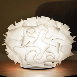 Slamp Veli designer-bordlampe Ø 32cm hvid