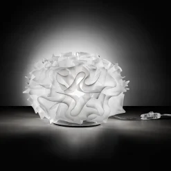 Slamp Veli designer-bordlampe Ø 32cm hvid