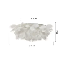 Slamp Veli Foliage Mini væglampe, Ø 36 cm