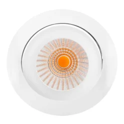 SLC DL04 LED-indbygningslampe hvid 2.700 K