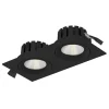 SLC DL04 Square X2 LED-lampe 2700K sort