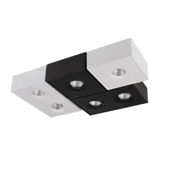 SLC DL04 Surface X1 påbygningslampe 3.000 K sort