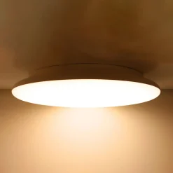 SLC LED-loftslampe dæmpbar IP54 Ø 25 cm 3.000 K