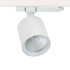 SLC LED track spot Fox, hvid, 3.000 K, 3-fase skinne