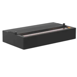 SLC LED-væglampe Illumin8, sort, CCT, aluminium