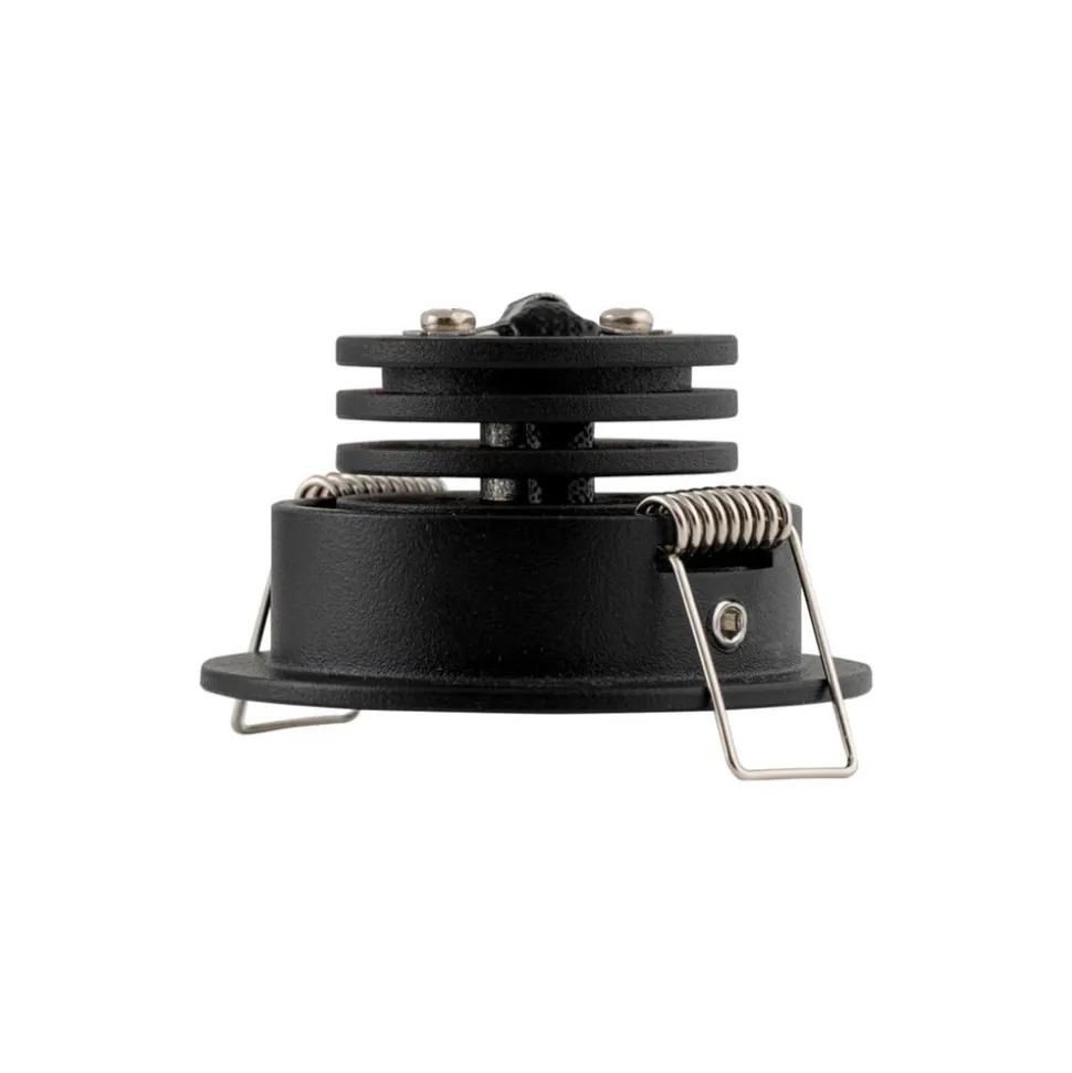 SLC MiniOne Tilt LED-indbygningslampe sort 3.000 K