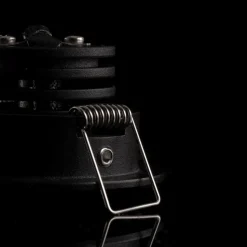 SLC MiniOne Tilt LED-indbygningslampe sort 3.000 K