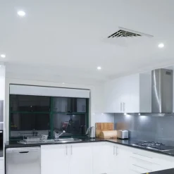 SLC One 360° LED indbygningslampe dæmpet til varm hvid