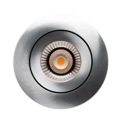 SLC One 360° LED-indbygningslampe dæmp-til-varm aluminium
