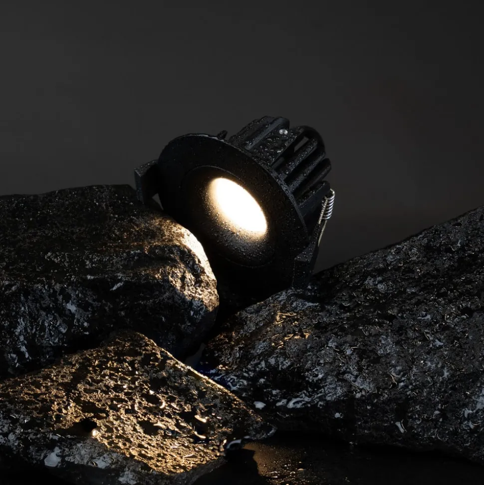 SLC OnePro LED-indbygningsdownlight sort 4.000 K