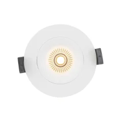 SLC OnePro LED-indbygningsdownlight hvid 3.000 K