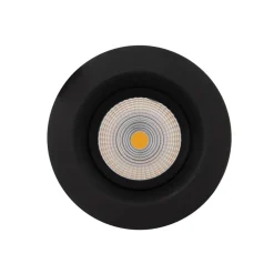 SLC One Soft LED indbygningsspot dæmp-til-varm sort
